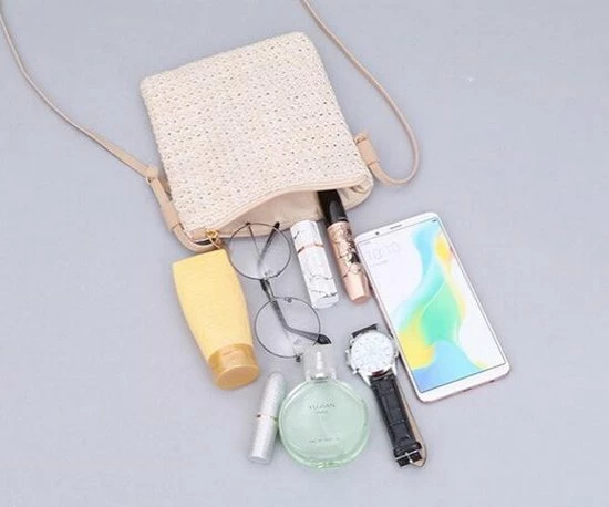 Aanbiedingen π Rotan Tasje - Stro/Riet Crème | Telefoon Tas / Crossbody Tas | Fashion Favorite π 2 Aanbiedingen π Rotan Tasje - Stro/Riet Crème | Telefoon Tas / Crossbody Tas | Fashion Favorite π - Afbeelding 2