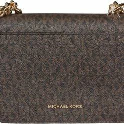 Beste deal 😍 Michael Kors Xs Gusset Dames Crossbodytas - Bruin 🔔 -tassen-dames Verkoop 550x459 2