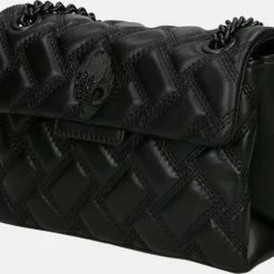 Goedkoop ❤️ Kurt Geiger Kensington Drench Schoudertas Black ✨ -tassen-dames Verkoop 550x463 1