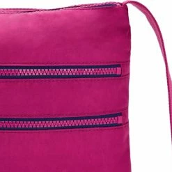 Flash-uitverkoop 😀 Kipling ALVAR Tas - Pink Fuchsia 😀 -tassen-dames Verkoop 550x463 2
