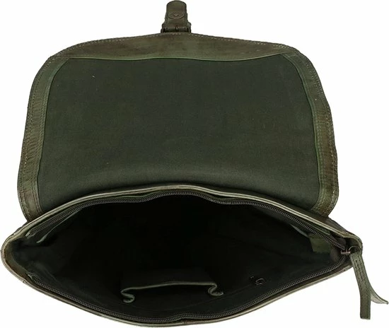 Hete verkoop π Bear Design Rox Leren Laptop Rugzak - Groen π 4 Hete verkoop π Bear Design Rox Leren Laptop Rugzak - Groen π - Afbeelding 4