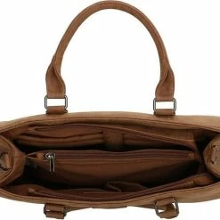 Begroting 🎉 Enrico Benetti Metz 66492 Laptoptas / Business Handtas 13" - Camel 🔥 -tassen-dames Verkoop 550x465 6