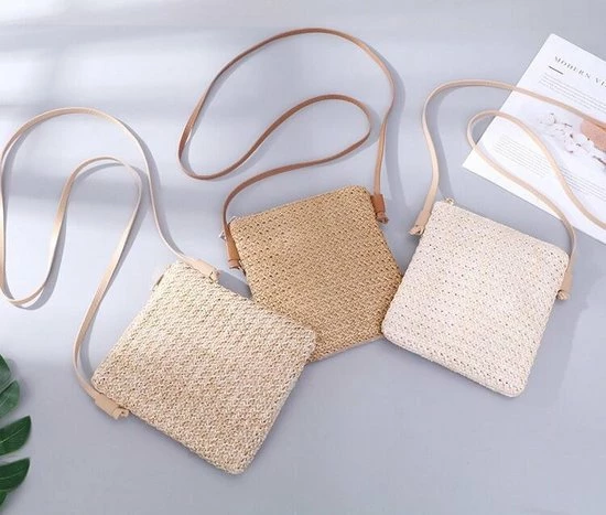 Aanbiedingen π Rotan Tasje - Stro/Riet Crème | Telefoon Tas / Crossbody Tas | Fashion Favorite π 5 Aanbiedingen π Rotan Tasje - Stro/Riet Crème | Telefoon Tas / Crossbody Tas | Fashion Favorite π - Afbeelding 5