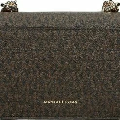 Beste deal 😍 Michael Kors Xs Gusset Dames Crossbodytas - Bruin 🔔 -tassen-dames Verkoop 550x467 3