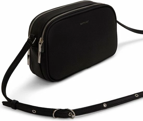 Flash-uitverkoop π Matt & Nat Pair Purity Dames Crossbodytas - Zwart π 9 Flash-uitverkoop π Matt & Nat Pair Purity Dames Crossbodytas - Zwart π - Afbeelding 9