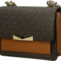 Beste deal 😍 Michael Kors Xs Gusset Dames Crossbodytas - Bruin 🔔 -tassen-dames Verkoop 550x470 3