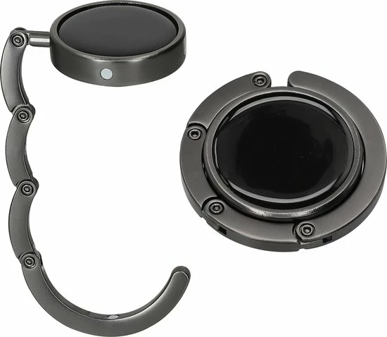 Aanbiedingen βοΈ Kwmobile Tashanger Voor Tafels - 2 Stuks - Uitvouwbare Tasophanger - Draagbare Tassenhaak - Hang Je Tas Veilig Op In Restaurant En Bar - In Mat Zwart π 4 Aanbiedingen βοΈ Kwmobile Tashanger Voor Tafels - 2 Stuks - Uitvouwbare Tasophanger - Draagbare Tassenhaak - Hang Je Tas Veilig Op In Restaurant En Bar - In Mat Zwart π - Afbeelding 4