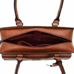 Flash-uitverkoop 👍 Wimona Valentina Schoudertas Laptop 15.6 Cognac 🎁 -tassen-dames Verkoop 550x478 3