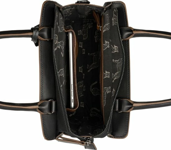 Groothandel π― Burkely Modest Meghan Dames Satchel Handtas - Zwart π 4 Groothandel π― Burkely Modest Meghan Dames Satchel Handtas - Zwart π - Afbeelding 4