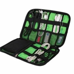 Beste recensies van ✨ Merkloos Kabel Organizer – Electronica Tasje - Electronica Opbergtas - Kabel Tasje – Travel Organizer - Roze 🎁 -tassen-dames Verkoop 550x484