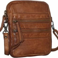 Begroting 𧨠Bear Design Vikas Leren Crossbodytas / Schoudertas - Cognac π 16 Begroting 𧨠Bear Design Vikas Leren Crossbodytas / Schoudertas - Cognac π -tassen-dames Verkoop 550x486 4