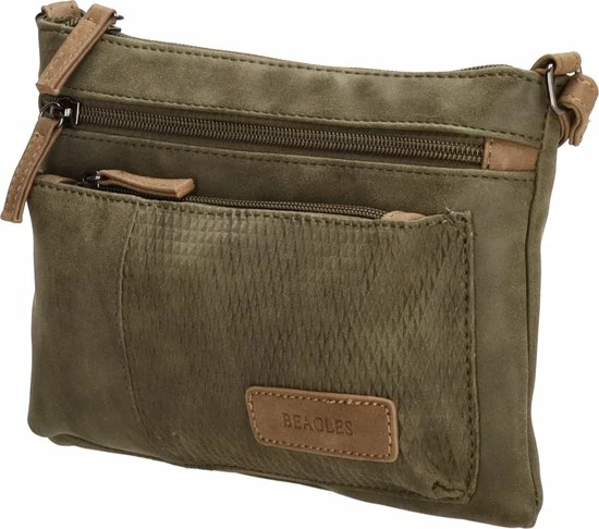 Nieuw π Beagles Brunete Schoudertas - Olijfgroen β€οΈ 3 Nieuw π Beagles Brunete Schoudertas - Olijfgroen β€οΈ - Afbeelding 3