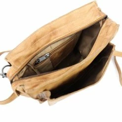 Hete verkoop 🥰 Bear Design Milou Leren Schoudertas - Taupe 🔥 -tassen-dames Verkoop 550x488 1