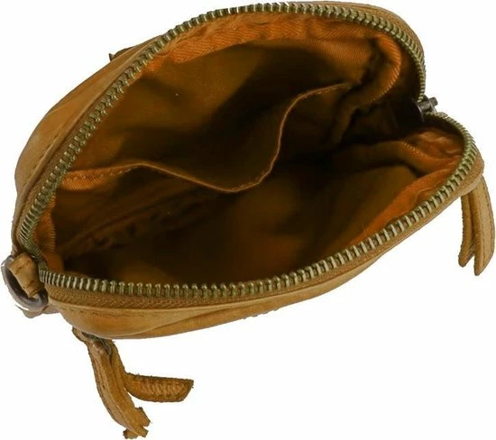 Begroting 𧨠Bear Design Vikas Leren Crossbodytas / Schoudertas - Cognac π 14 Begroting 𧨠Bear Design Vikas Leren Crossbodytas / Schoudertas - Cognac π - Afbeelding 14