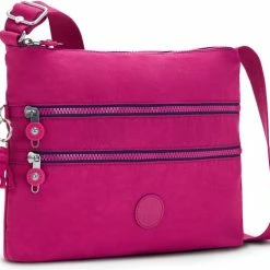 Flash-uitverkoop 😀 Kipling ALVAR Tas - Pink Fuchsia 😀 -tassen-dames Verkoop 550x488 6
