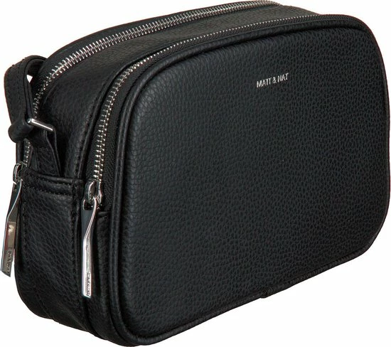 Flash-uitverkoop π Matt & Nat Pair Purity Dames Crossbodytas - Zwart π 12 Flash-uitverkoop π Matt & Nat Pair Purity Dames Crossbodytas - Zwart π - Afbeelding 12