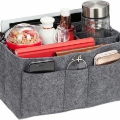 Groothandel 👍 Relaxdays Tas Organizer Vilt - Bag In Bag - Handtas Organizer - Bag Organizer - Organiser - M 🔥