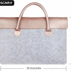 Flash-uitverkoop 🥰 Laptoptas Soft Sleeve Vilt 13 14 Inch - DSGN BRAND® CLSSC134 - Grijs Roze - Apple MacBook Air Pro Laptop Sleeve Case Hoes - Leer 🎉 14 Flash-uitverkoop 🥰 Laptoptas Soft Sleeve Vilt 13 14 Inch - DSGN BRAND® CLSSC134 - Grijs Roze - Apple MacBook Air Pro Laptop Sleeve Case Hoes - Leer 🎉 -tassen-dames Verkoop 550x500 2