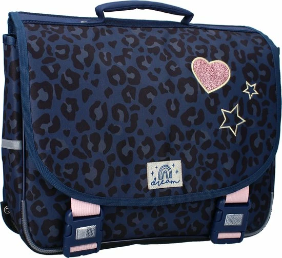Flash-uitverkoop π Milky Kiss Forever Stars - Rugzak - Schooltas Meisje - Blauw - Panterprint π₯ 4 Flash-uitverkoop π Milky Kiss Forever Stars - Rugzak - Schooltas Meisje - Blauw - Panterprint π₯ - Afbeelding 4