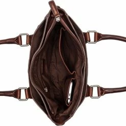 Top 10 🔥 Burkely Antique Avery Dames Handtas S - Bruin 🛒 -tassen-dames Verkoop 550x503