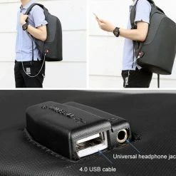 Beste Verkoop 😀 Tigernu Trendy - Laptop Rugzak 15,6 Inch - Rugtas - Laptoptas - Grijs - Rugzak Heren Vrouwen - Anti Diefstal USB 🔔 -tassen-dames Verkoop 550x508 5