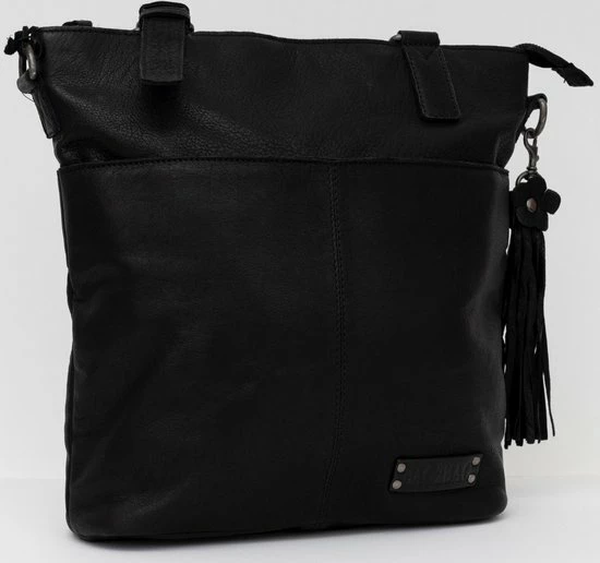 Goedkoop β Bag2Bag Stoere Lederen Shopper Lena Zwart π₯ 5 Goedkoop β Bag2Bag Stoere Lederen Shopper Lena Zwart π₯ - Afbeelding 5