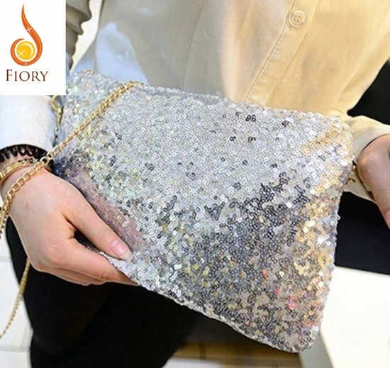 Goedkoopste π Fiory Handtas Zilver Pailletten | Schouder/handtas| Volledig Pailletten | 28x18x1.5 Cm| Met Schouderketting| Elegant| Zilveren π₯ 2 Goedkoopste π Fiory Handtas Zilver Pailletten | Schouder/handtas| Volledig Pailletten | 28x18x1.5 Cm| Met Schouderketting| Elegant| Zilveren π₯ - Afbeelding 2