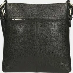 Aanbiedingen 🔔 Gigi Fratelli Kleine Schoudertas / Crossbody Tas Dames - Leer - Romance - Zwart ⌛ -tassen-dames Verkoop 550x523