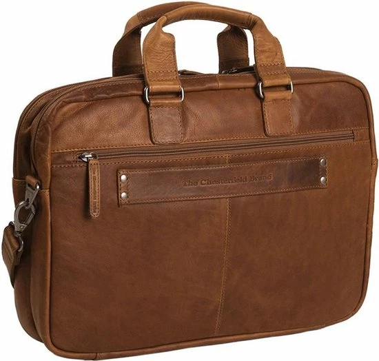 Goedkoopste โ Chesterfield Seth Business Schoudertas 15 Cognac ๐ 2 Goedkoopste โ Chesterfield Seth Business Schoudertas 15 Cognac ๐ - Afbeelding 2