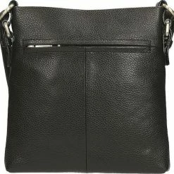 Aanbiedingen 🔔 Gigi Fratelli Kleine Schoudertas / Crossbody Tas Dames - Leer - Romance - Zwart ⌛ -tassen-dames Verkoop 550x524 3