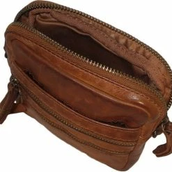 Begroting 𧨠Bear Design Vikas Leren Crossbodytas / Schoudertas - Cognac π 18 Begroting 𧨠Bear Design Vikas Leren Crossbodytas / Schoudertas - Cognac π -tassen-dames Verkoop 550x524 6