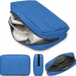 Begroting 😉 Premium Commerce Kabel Organizer Tas - Etui - Opbergtas Voor Elektronica En Accessoires - Kabels - Blauw ✔️ -tassen-dames Verkoop 550x527 15