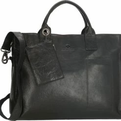 Beste Verkoop β¨ Micmacbags Golden Gate Laptoptas 15,6 Inch (38 Cm) - Zwart π