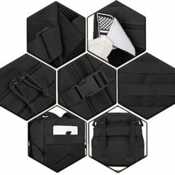 Promo ✨ Merkloos Homezie Militaire Rugzak | 50 Liter Capaciteit | Zwart | Tactical 🎒 Backpack | Leger Rugzak | Rugzak | Camouflage Rugzak ✔️ -tassen-dames Verkoop 550x530