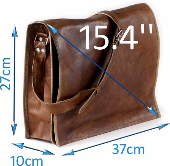 Coupon ๐งจ Oncedoce Boekentas A4 Formaat –Bruin ECHT LEER – Handgemaakte Messenger Tas ‘Almeria’ ๐ 1 Coupon ๐งจ Oncedoce Boekentas A4 Formaat –Bruin ECHT LEER – Handgemaakte Messenger Tas ‘Almeria’ ๐
