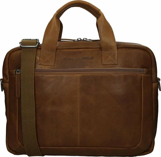 Flash-uitverkoop π€© Chesterfield Laptoptas Waxed Pull Up Leer - Cognac π 3 Flash-uitverkoop π€© Chesterfield Laptoptas Waxed Pull Up Leer - Cognac π - Afbeelding 3