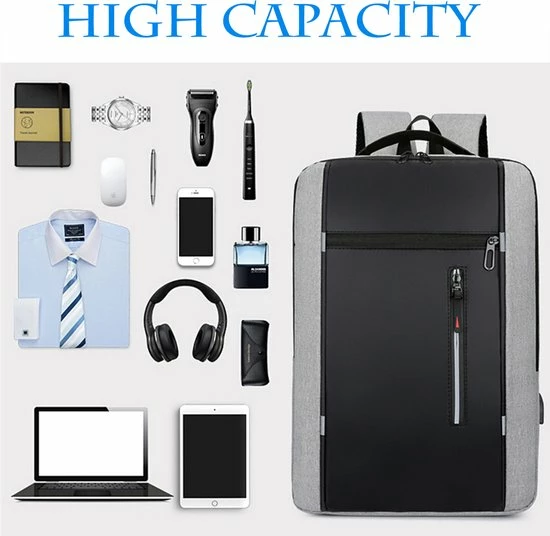 Beste deal β¨ Merkloos Rugzak - Laptoprugzak 15,6 Inch - Schoolrugzak Dagrugzak - Kerstmis - Kerstfeest - π Christmas Gift - Rugzak Dames Heren - Waterdichte Nylon Laptopbagagetablet - Met Usb Oplaadstation - Voor School Reizen Multifunctioneel - Zwart β 4 Beste deal β¨ Merkloos Rugzak - Laptoprugzak 15,6 Inch - Schoolrugzak Dagrugzak - Kerstmis - Kerstfeest - π Christmas Gift - Rugzak Dames Heren - Waterdichte Nylon Laptopbagagetablet - Met Usb Oplaadstation - Voor School Reizen Multifunctioneel - Zwart β - Afbeelding 4