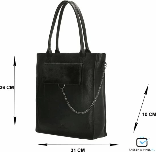 Hete verkoop β€οΈ Micmacbags Mendoza Shopper - Zwart π 7 Hete verkoop β€οΈ Micmacbags Mendoza Shopper - Zwart π - Afbeelding 7