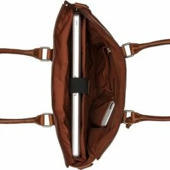 Flash-uitverkoop ❤️ Burkely Antique Avery Unisex Schoudertas 15,6'' Laptoptas - Cognac 🎁 -tassen-dames Verkoop 550x537 1