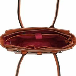 Beste Pirce 🎁 Wimona Sienna Handtas / Laptoptas 15,6 Inch - Bruin 💯 -tassen-dames Verkoop 550x538