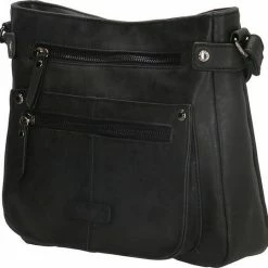 Gloednieuw ⭐ Enrico Benetti Nouméa Schoudertas - 66534 - Zwart 🧨 -tassen-dames Verkoop 550x539 15