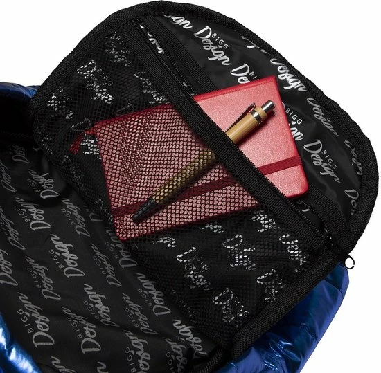 Korting 𧨠BiggDesign Rugtas - Schooltas - Rugzak - Metallic Tas - Blauw π― 8 Korting 𧨠BiggDesign Rugtas - Schooltas - Rugzak - Metallic Tas - Blauw π― - Afbeelding 8