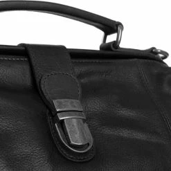 Kopen 🔥 Chesterfield Shaun - Kleine Leren Dokterstas - Zwart ✔️ -tassen-dames Verkoop 550x540 2