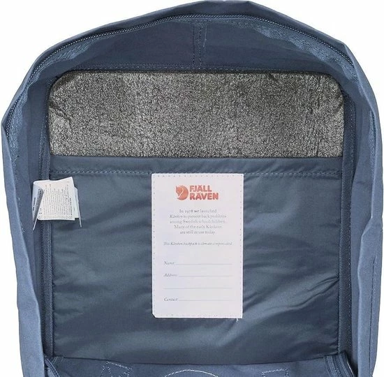 Promo π Fjallraven Kanken Laptoprugzak 17 Inch - Blue Ridge π₯° 7 Promo π Fjallraven Kanken Laptoprugzak 17 Inch - Blue Ridge π₯° - Afbeelding 7