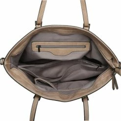 Korting 🔔 Qischa® Schoudertas Beige Taupe Luxe Skai Leder Geschikt Voor Laptop. Extra Hoog, Geschikt Voor A4 Mappen. Ideaal Te Gebruiken Voor School Of Werk. 👍 -tassen-dames Verkoop 550x541 7
