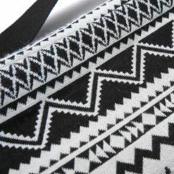 Beste Verkoop 🧨 Merkloos "Kerst + Cadeau" Festival Heuptas Musthave - Trendy - Heuptasje - Fanny Pack - Vintage - Zwart - Wit - Dames - Heren - Stof - Travel Buideltas 👍 -tassen-dames Verkoop 550x542 3