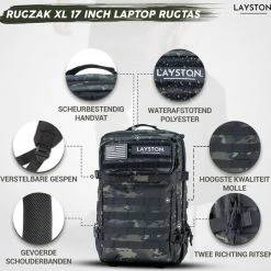 Aanbiedingen โญ Layton LAYSTON. - 45L Sport School Werk Rugtas - Sport Rugzak - Tactical ๐ Backpack - Waterafstotend - Camo Groen ๐ 19 Aanbiedingen โญ Layton LAYSTON. - 45L Sport School Werk Rugtas - Sport Rugzak - Tactical ๐ Backpack - Waterafstotend - Camo Groen ๐ -tassen-dames Verkoop 550x542 6
