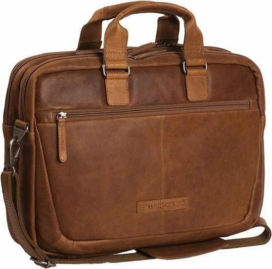 Goedkoopste โ Chesterfield Seth Business Schoudertas 15 Cognac ๐ 1 Goedkoopste โ Chesterfield Seth Business Schoudertas 15 Cognac ๐