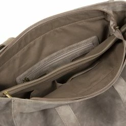 Kopen ❤️ Piace Molto Justified Felina - Big - Lederen - Shopper Tas - Schoudertas - Damestas - Taupe 😍 -tassen-dames Verkoop 550x545 10