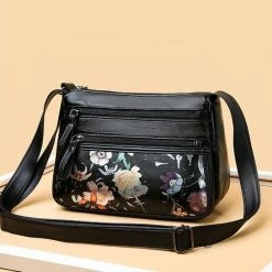 Aanbiedingen 🔔 Merkloos LaGloss Damestas Bloemen Print 3 - Luxe Handtas - Zwarte Schoudertas - 27 X 19 Cm - Zwart 😉 5 Aanbiedingen 🔔 Merkloos LaGloss Damestas Bloemen Print 3 - Luxe Handtas - Zwarte Schoudertas - 27 X 19 Cm - Zwart 😉 -tassen-dames Verkoop 550x545 9